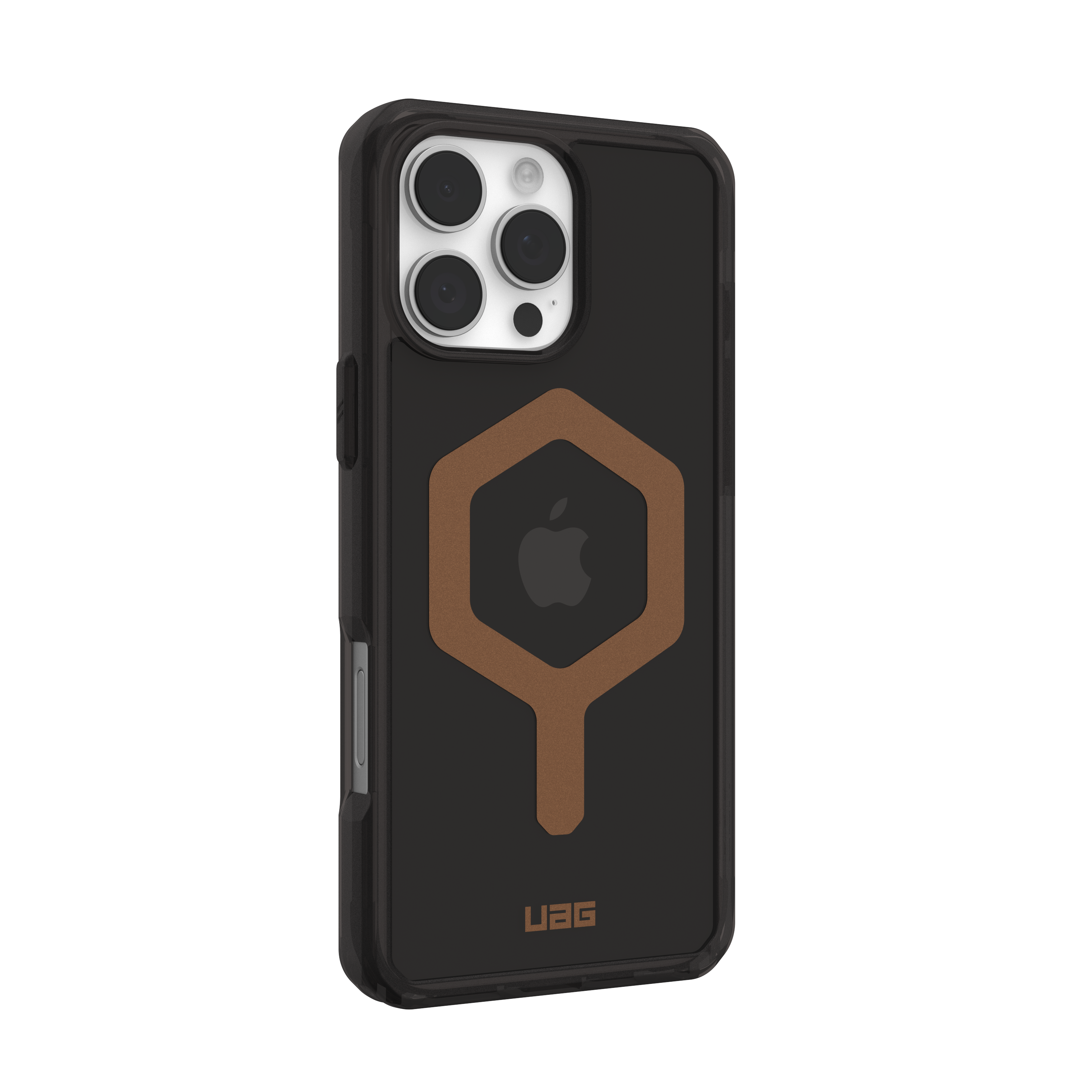 Alt View 2. UAG - Plyo Series Case with Magsafe for Apple iPhone 16 Pro Max - Black/Bronze.