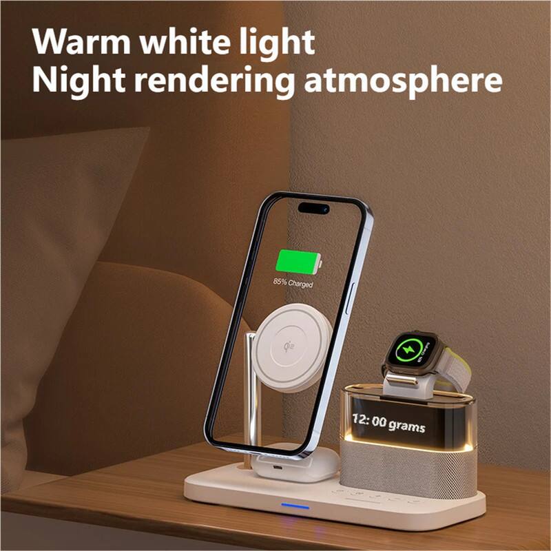 Warm white light  
Night rendering atmosphere  

85% Charged  

12:00 grams