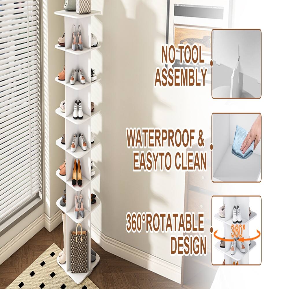 NO TOOL ASSEMBLY  
WATERPROOF & EASY TO CLEAN  
360° ROTATABLE DESIGN
