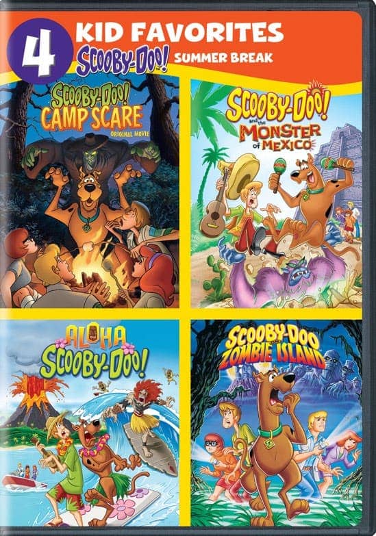 Front. Scooby-Doo: Summer Break - 4 Film Collection [DVD].