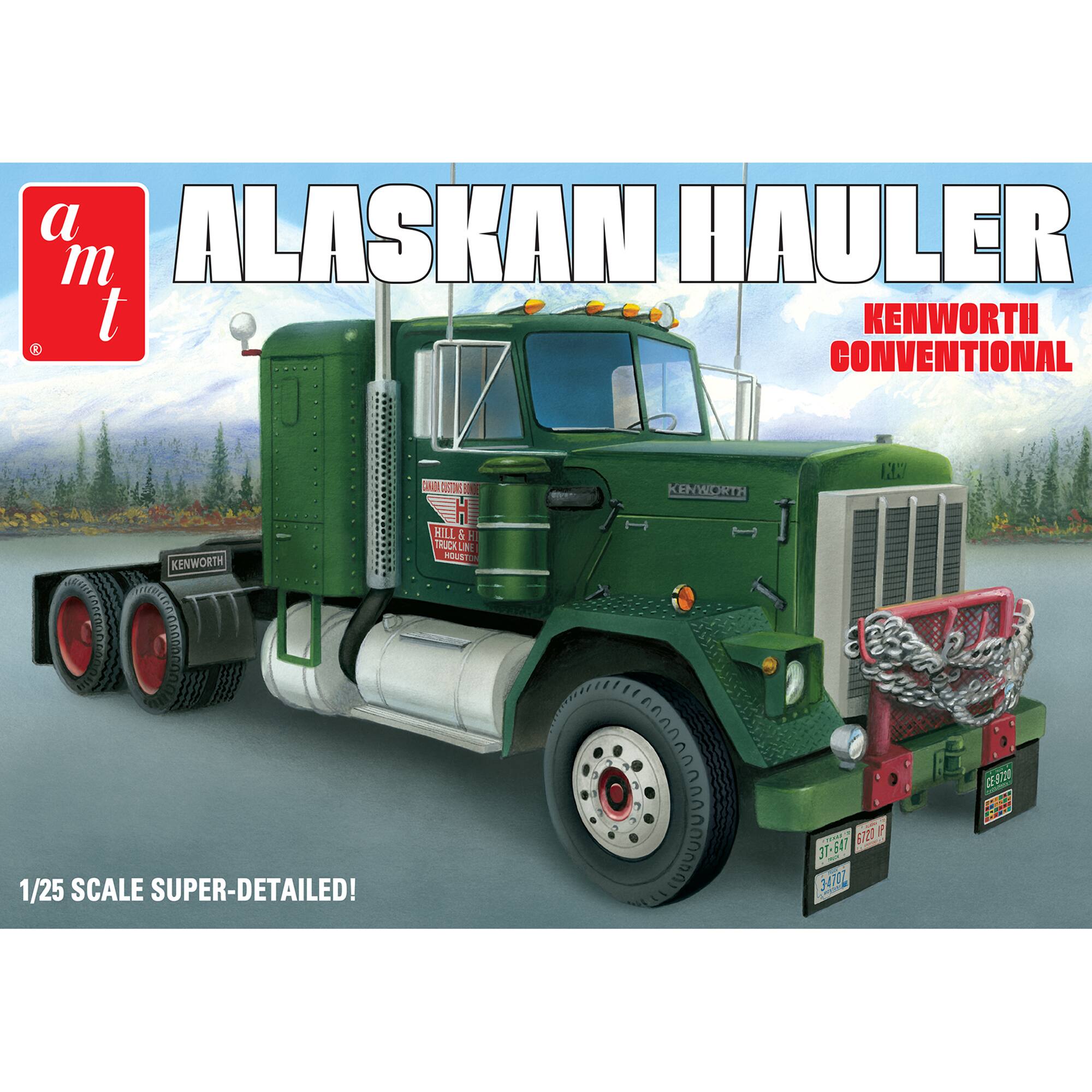 Alaskan Hauler Kenworth Conventional Truck Line Houston Kenworth 1/25 Scale Super-Detailed!