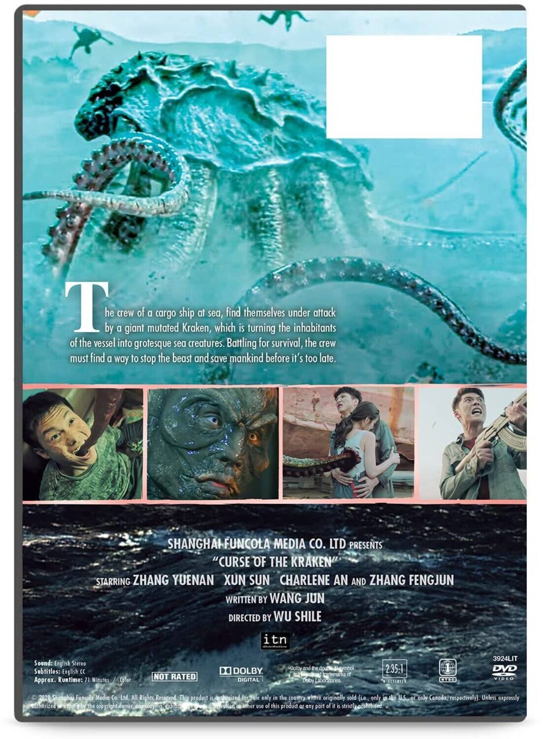 Alt View 1. Curse of the Kraken   - DVD.