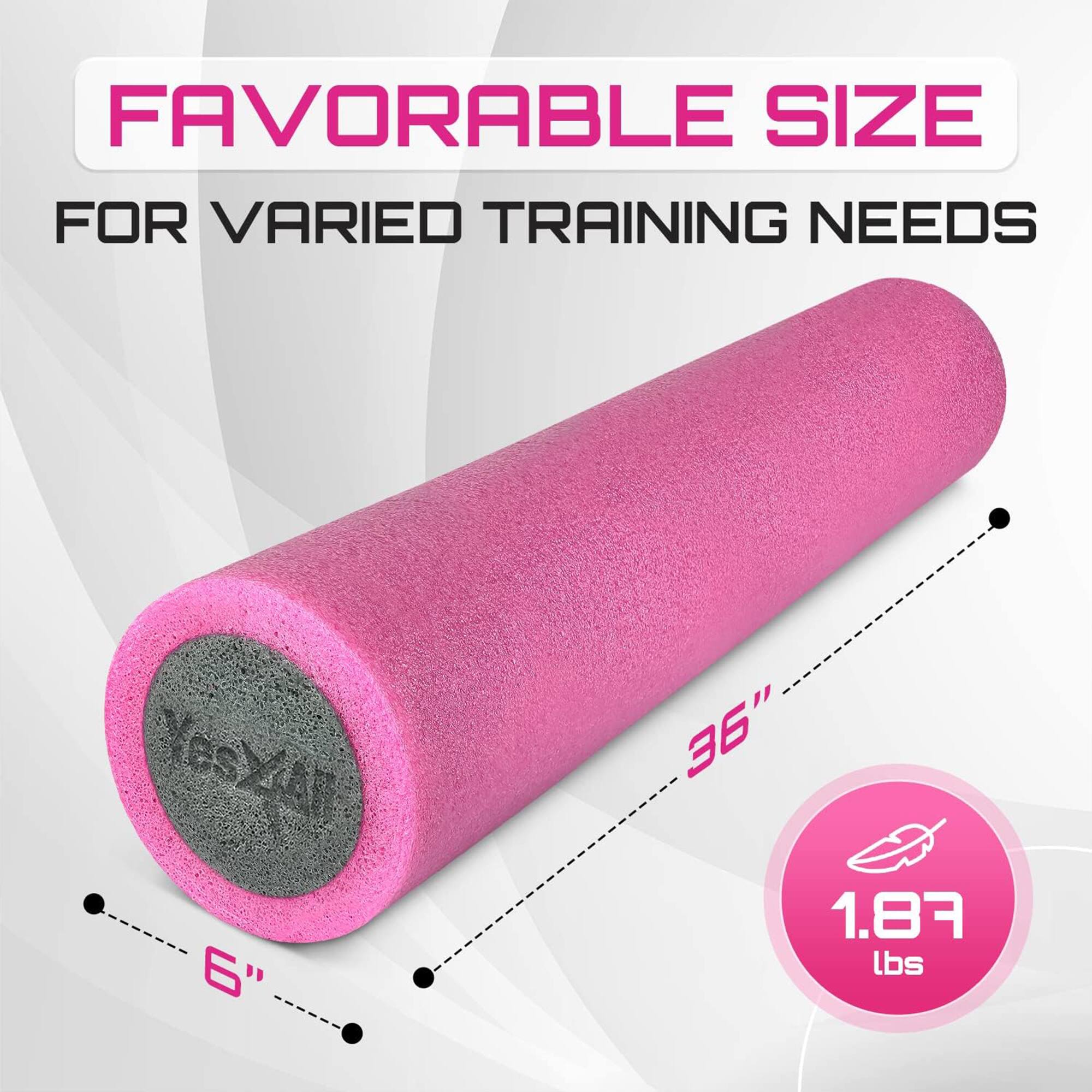 FAVORABLE SIZE FOR VARIED TRAINING NEEDS

YesXAl "a 36" 1.87 lbs