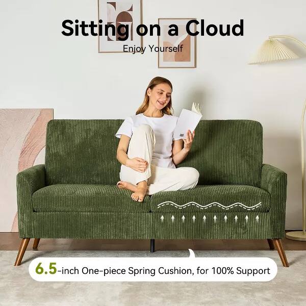 Sitting on a Cloud  
Enjoy Yourself  

6.5-inch One-piece Spring Cushion, for 100% Support