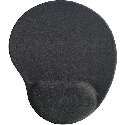Front. Compucessory - Compucessory Gel Mouse Pads 9 x 10 x 1 Black Gel - Black.