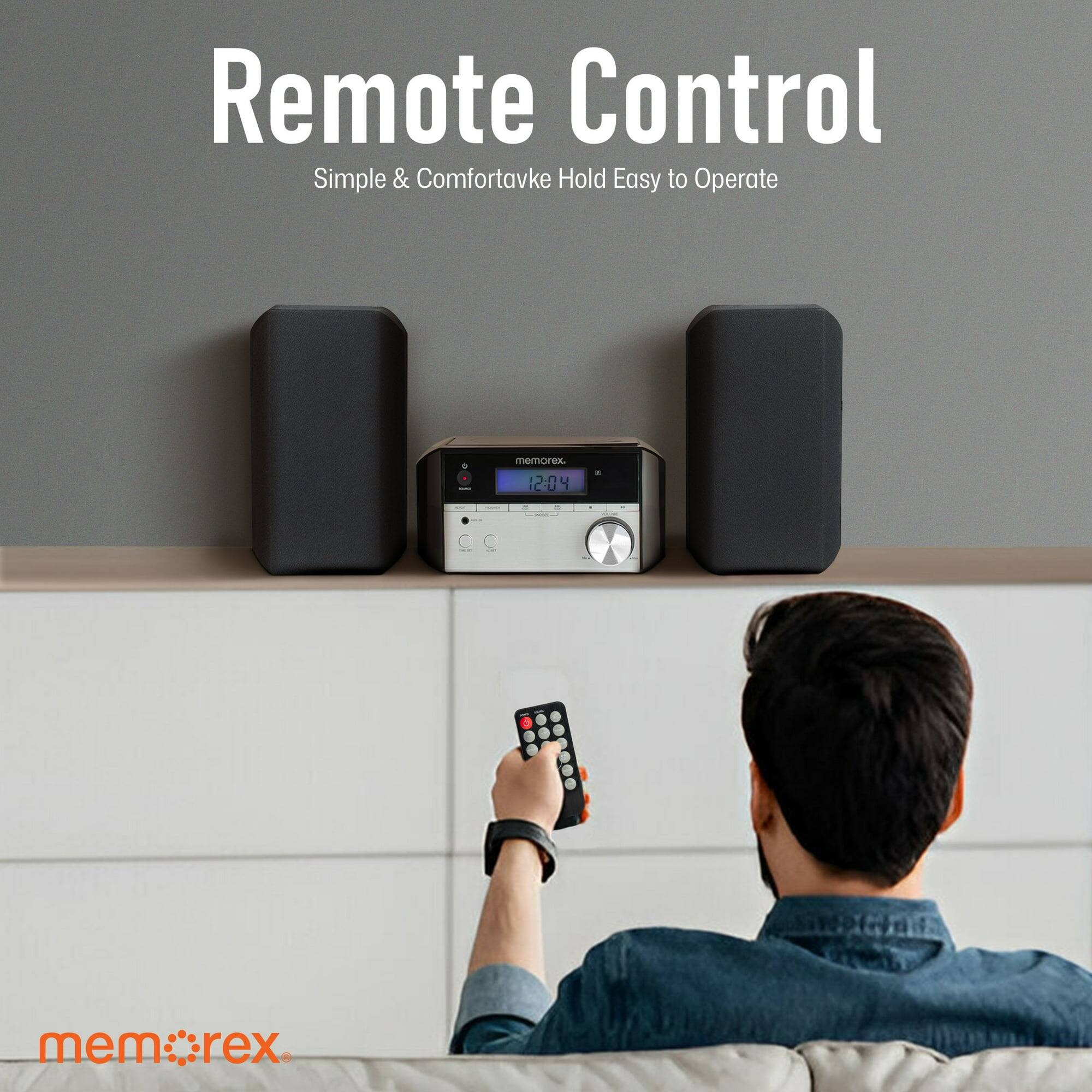 Remote Control Simple & Comfortable Hold Easy to Operate  
12:04 y mem rex