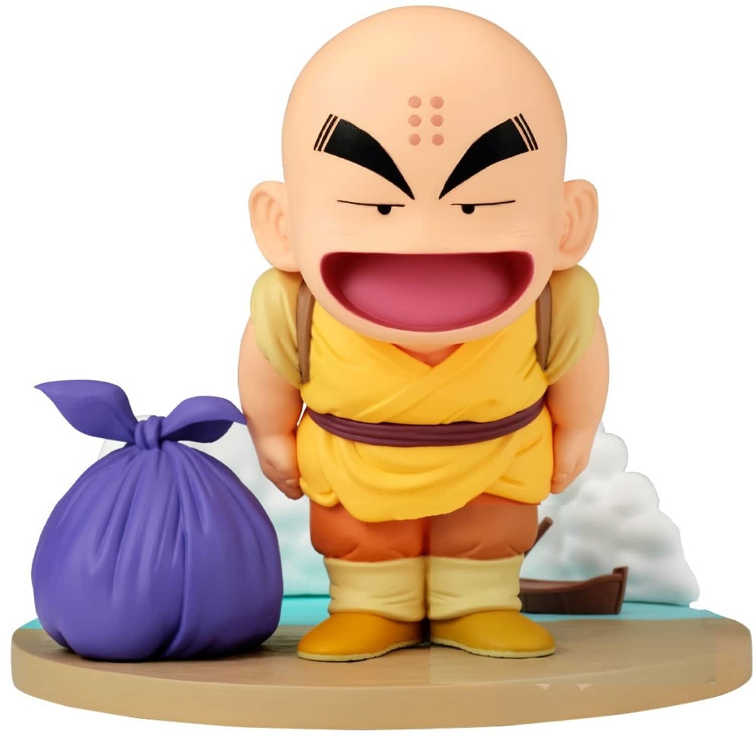 PopMarket - Banpresto - Dragon Ball - History Box - Krillin Statue - COLLECTIBLES - Multicolor