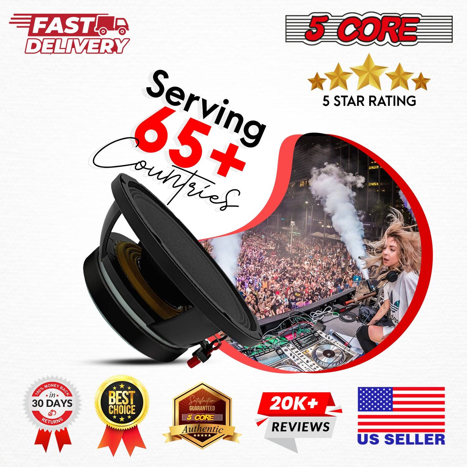 FAST DELIVERY, 5 CORE, 5 STAR RATING, Serving Countries, MONEY BACK, 30 DAYS RETURNS, BEST CHOICE, Satisfant GUARANTEED 5 CORE, Authentic, 20K+ REVIEWS, US SELLER