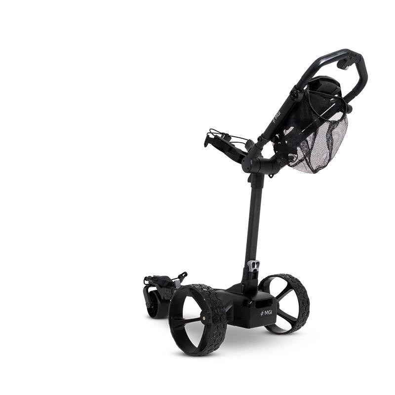 Alt View 5. MGI - MGI E-Boost Electric Assisted Golf Push Cart | Provides Extra Assistance with Hills and Terrain | Play up to 14 Holes - Matte Black.
