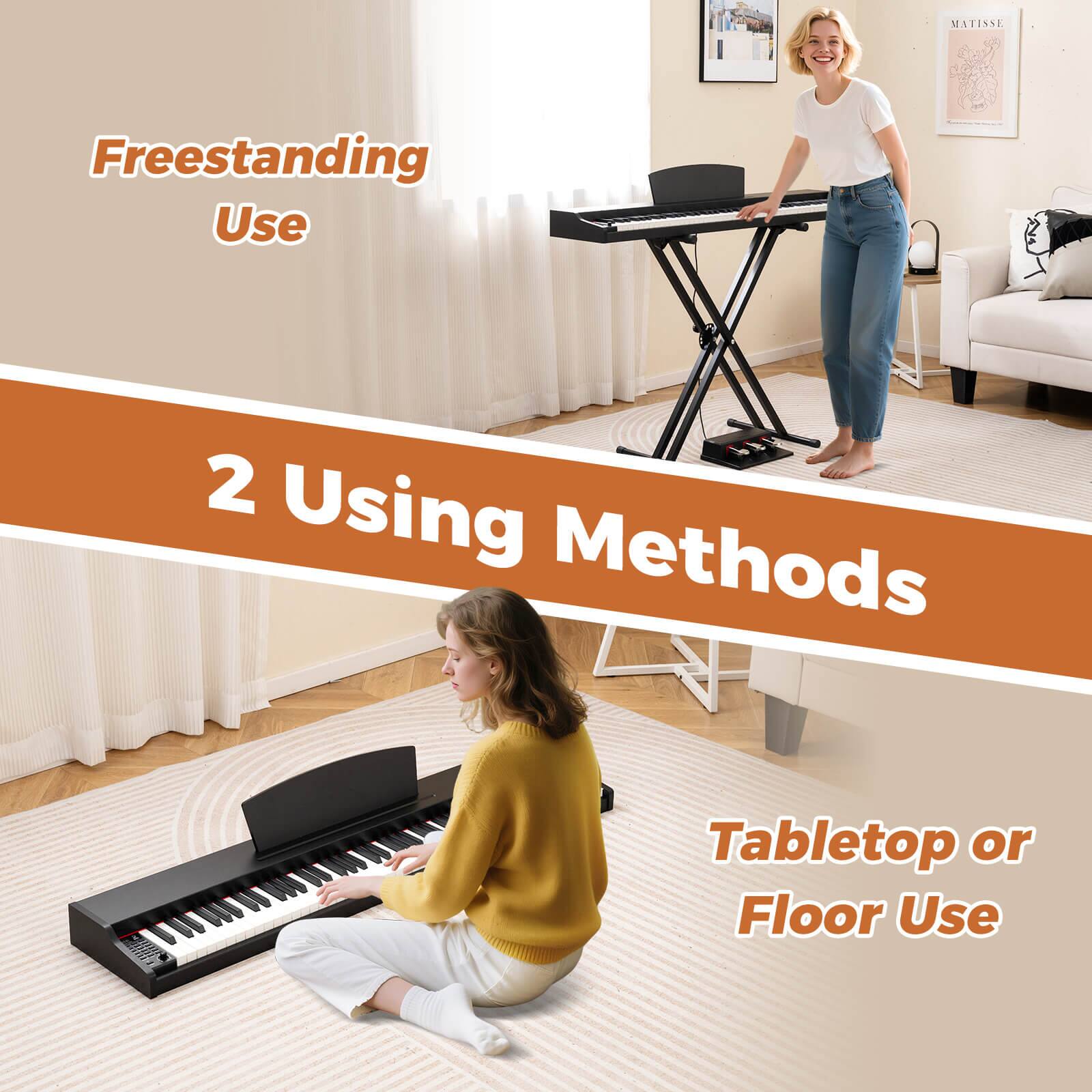 Freestanding Use

2 Using Methods

Tabletop or Floor Use