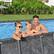 Alt View 6. Bestway - Bestway APX 365 24' x 12' x 52" Rectangular Above Ground Swimming Pool Set, Gray - Gray.
