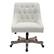 Front. OSP Home Furnishings - Tindal Office Chair - White Boucle.