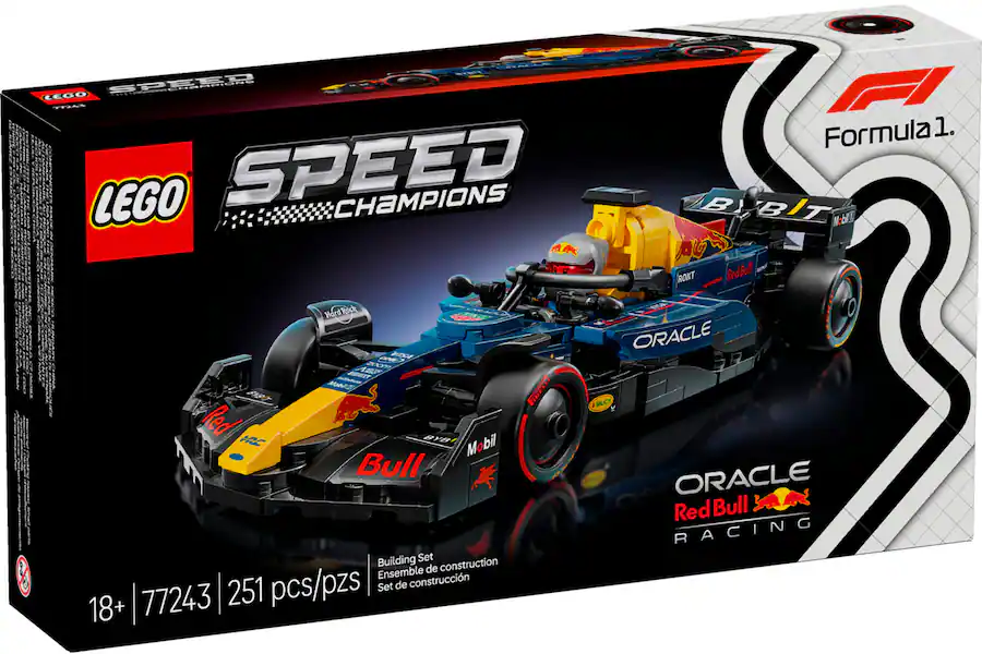LEGO Speed Champions Oracle Red Bull Racing RB20 F1 Race Car Model Set ...