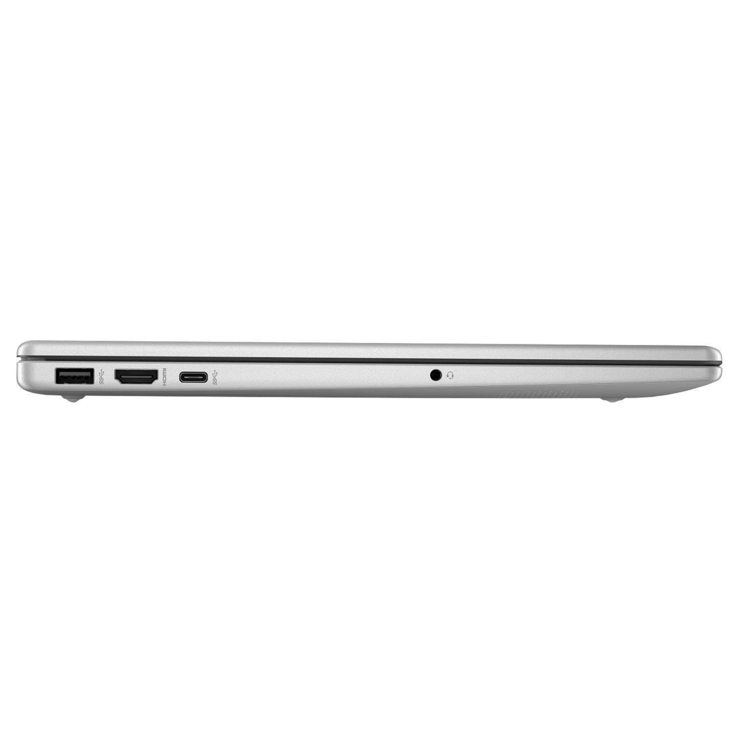 Alt View 4. HP - 15-fd1007ca 15.6" FHD Intel Core 5 120U 1.4 GHz up to 5.0 GHz 16GB DDR4 512GB SSD Windows 11 Home Laptop - Silver.