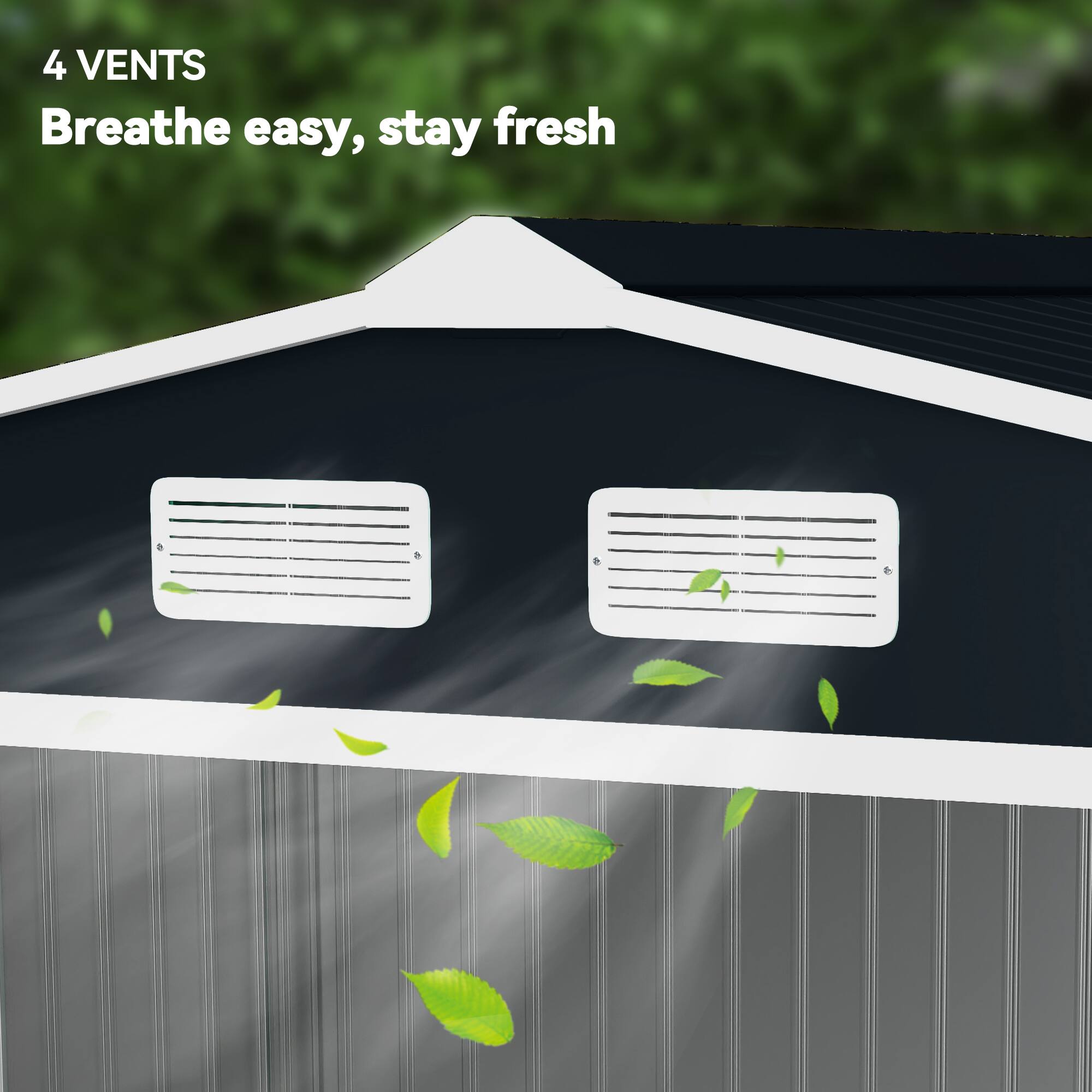 4 VENTS  
Breathe easy, stay fresh