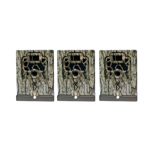 Back. Browning - Browning Trail Camera Security Box Bundle (3-Pack).