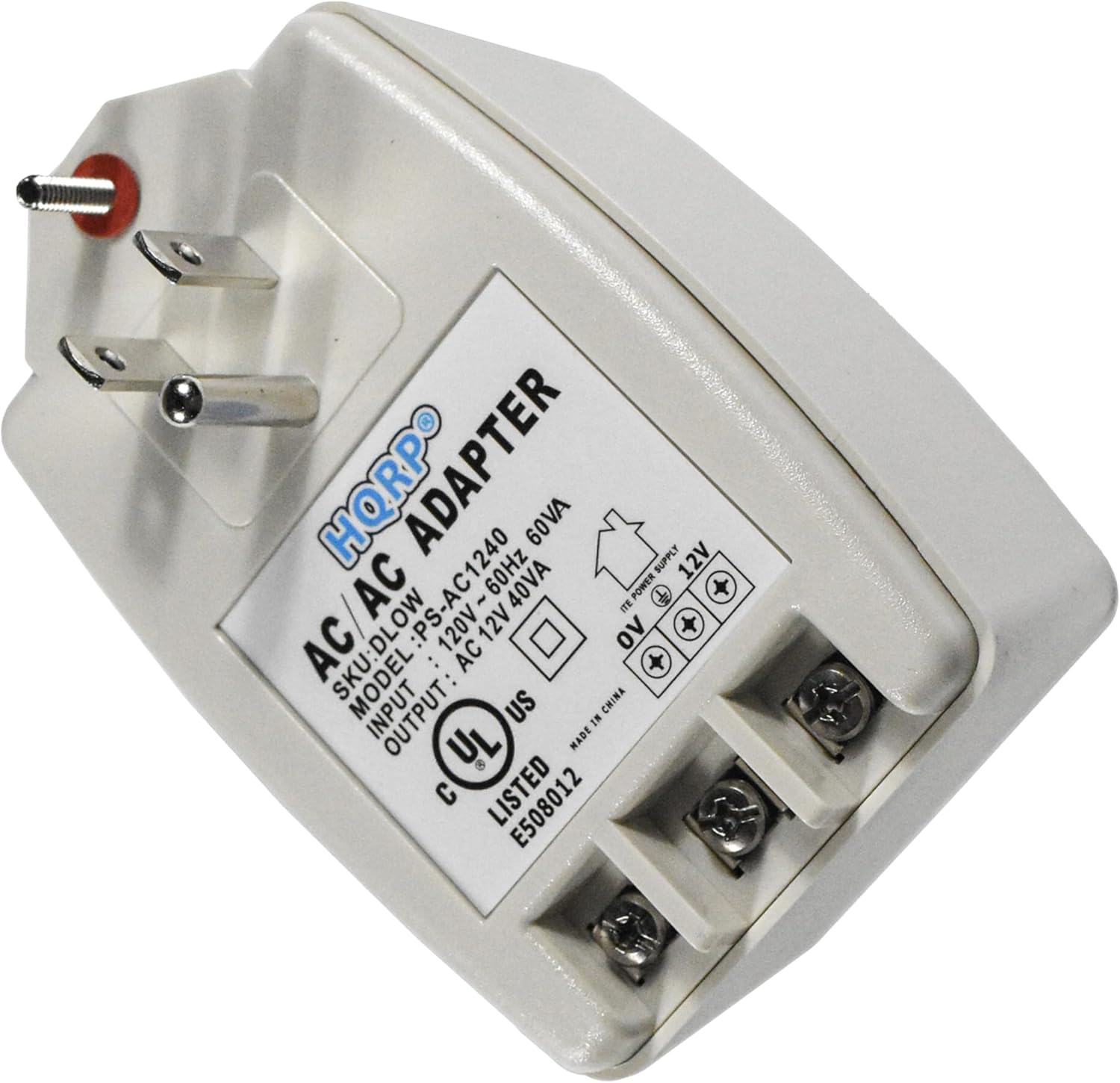 HQRP 120V to 12V AC 40VA Transformer for Fountain Pump, Lighting Power ...