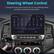 Steering Wheel Control
Change the track and volume etc on your steering wheel, provides convenience and safety.
08:02 x Power HangUp Mute SRC SRC Previous Next Back Volume- EQ Volume+ Navi Home AUX Play/Pause Bluetooth x Music Video 1 Menu Settings 2 Scan A StepDown StepDown 5 Notice Each button has the function of long and short pressing. Please pay attention to distinguishing when learning! | Short Press Learning Represent long press learning - 10 + Reset LO OFF VOL MBC MENU NAVI 4:46 TEMP BAND MODE TUN PASSENGER Junsun PASSENGER A/C 2