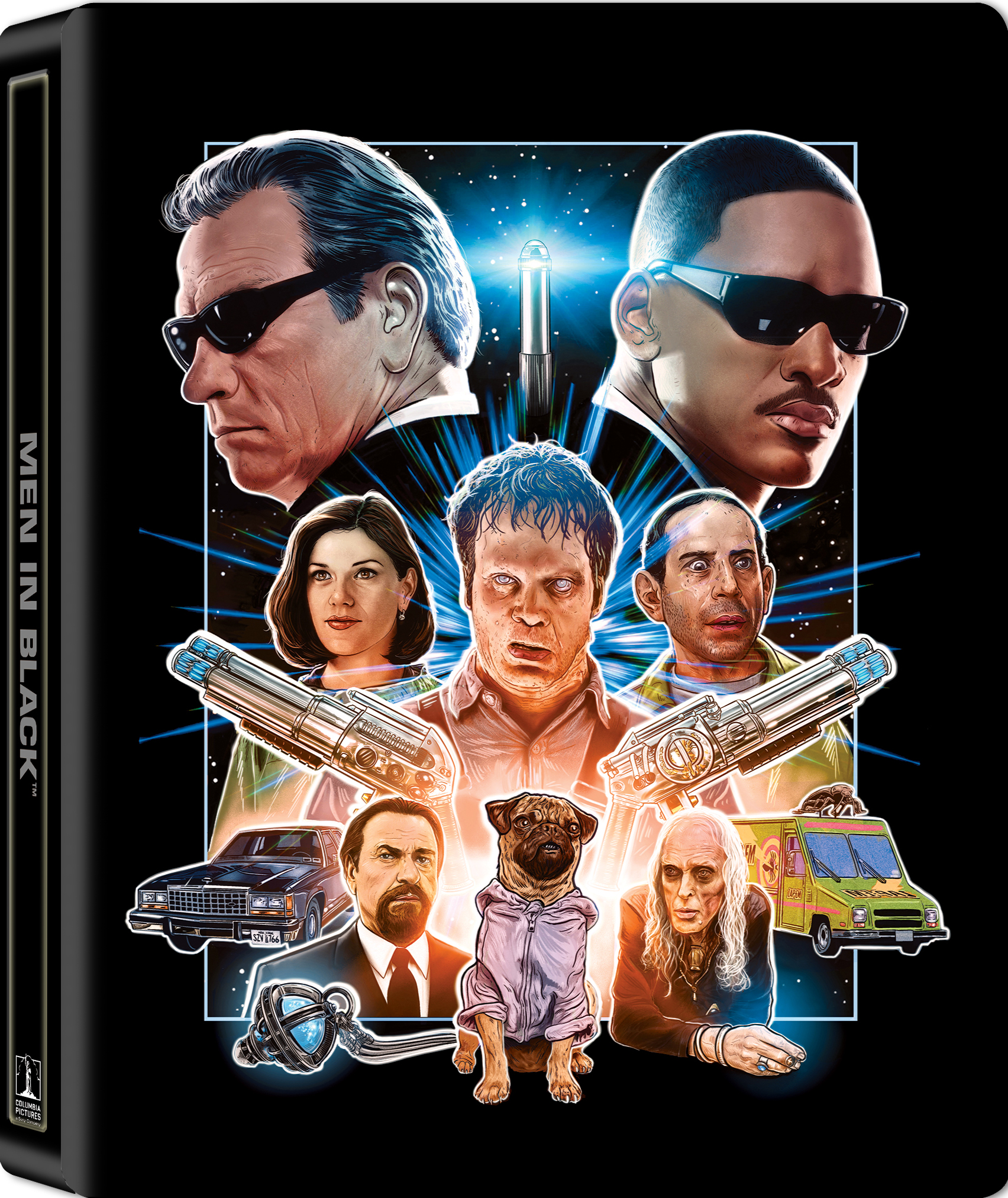 Men in Black - Édition boîtier SteelBook 25ème anniversaire - Blu-ray 4K  Ultra HD + Blu-ray - Edition Blu-ray 4K UHD - DigitalCiné