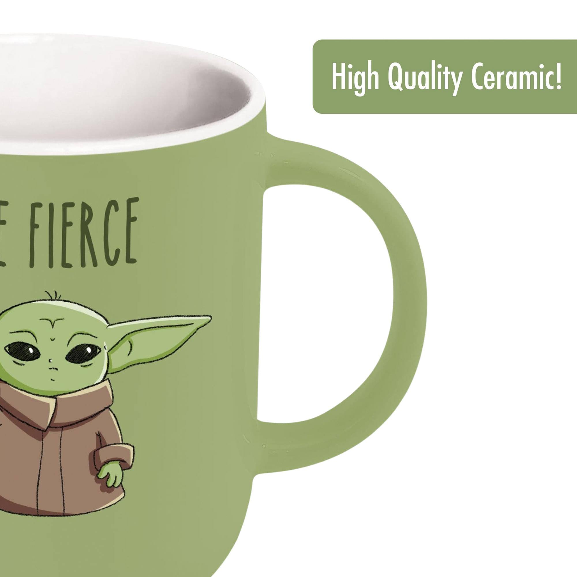 High Quality Ceramic!  
BE FIERCE