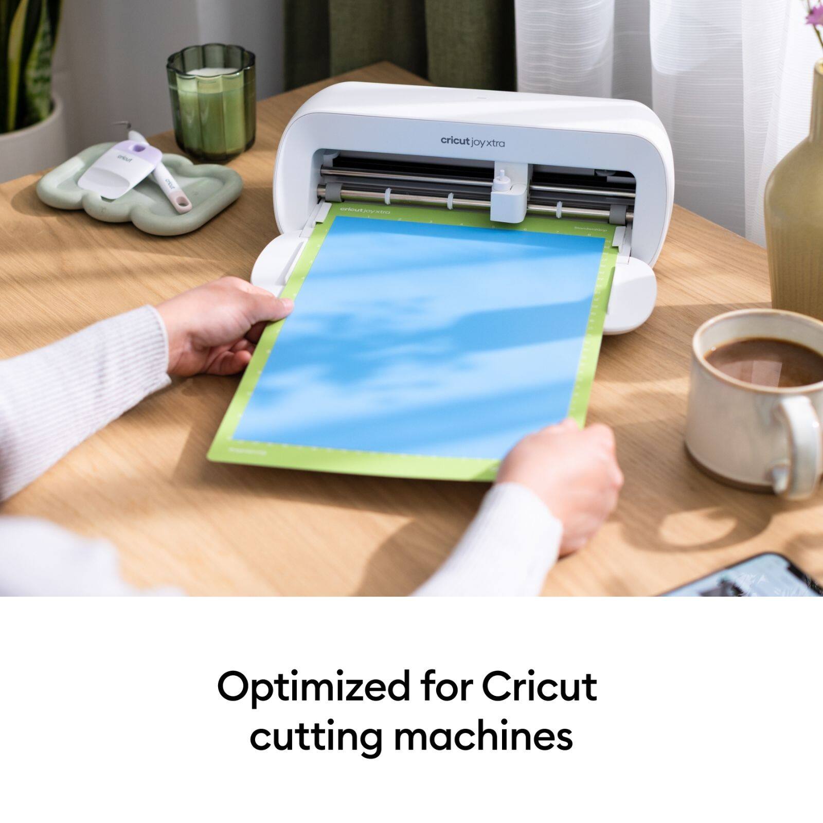 cricut joy xtra  
Optimized for Cricut cutting machines