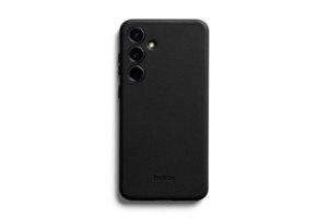 Bellroy - Galaxy S24 Plus Leather Phone Case - Black - Front_Zoom