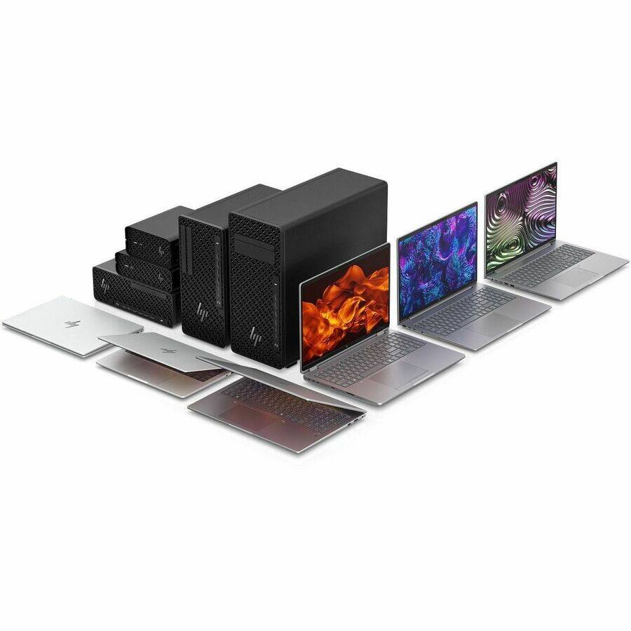 Alt View 3. HP - HP ZBook 8 G1as 14" Touchscreen Copilot+ PC Mobile Workstation - WUXGA - AMD Ryzen AI 9 HX PRO 375 - 32 GB - 512 GB SSD - Meteor Silver.