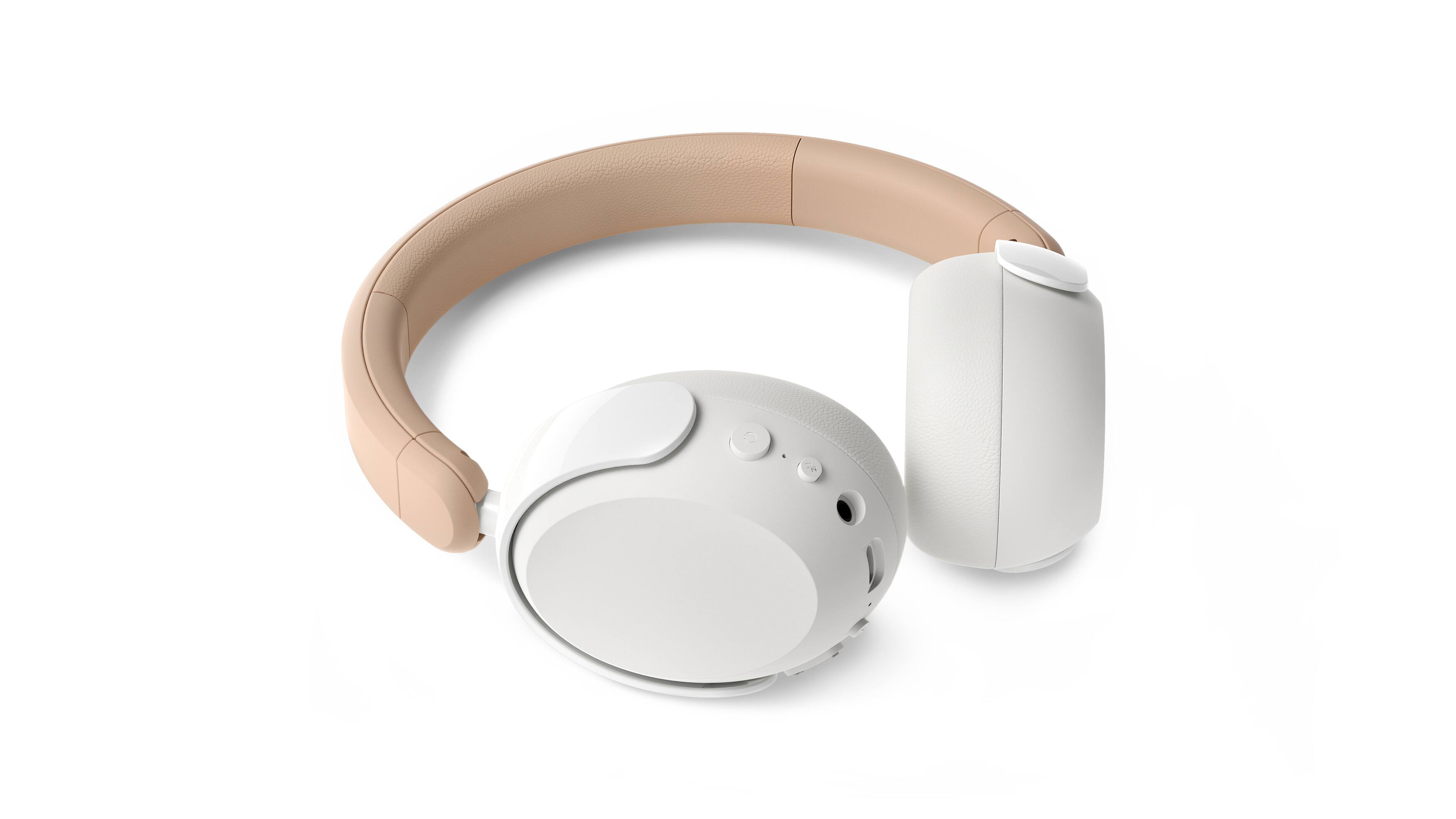 Back. Philips - TAK5500 Kids Wireless Over-Ear Bluetooth Headphones with Active Noise Canceling, 85dB Volume Limit, Audio Sharing - Amber Light.