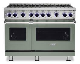 Viking - VGR Freestanding 7 Series Gas 48" Range - Eucalyptus