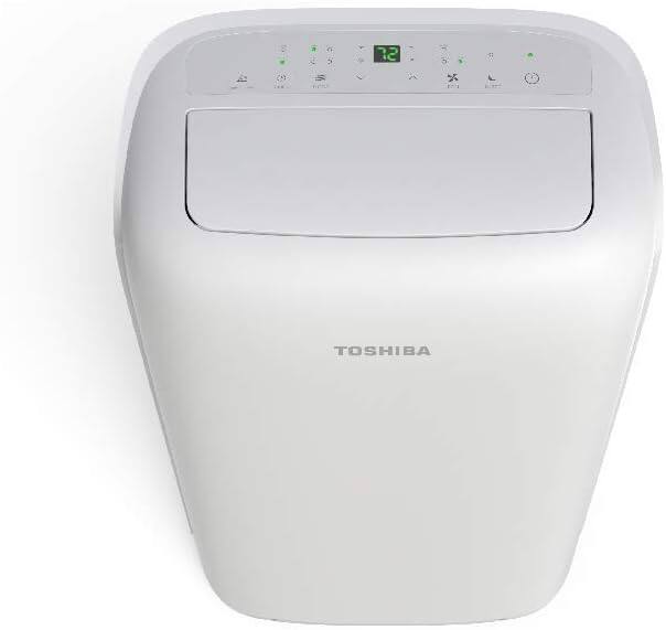 Alt View 3. Toshiba - TOSHIBA RAC-PD0812CRRU 8,000 BTU 115-Volt Portable Air Conditioner - WHITE.