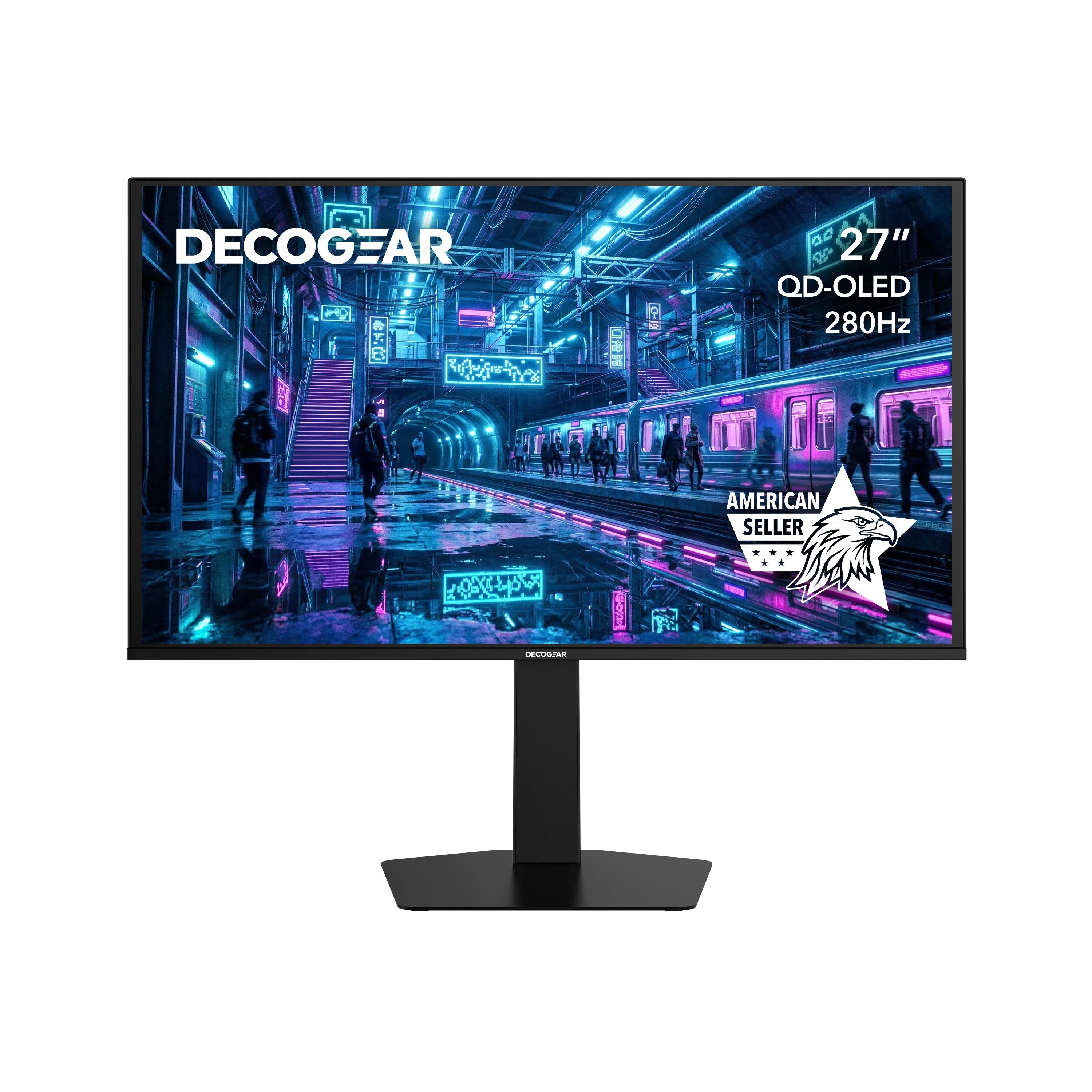 DECOGEAR A 27" QD-OLED 280Hz AMERICAN SELLER