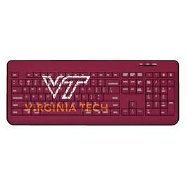 Keyscaper - Virginia Tech Hokies Solid Design Wireless Keyboard - Multicolor