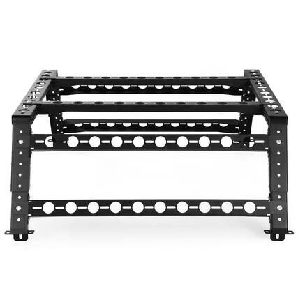 Front. Decksplore - Universal Truck Bed Rack All Late Model Pickups and Jeep Gladiator.