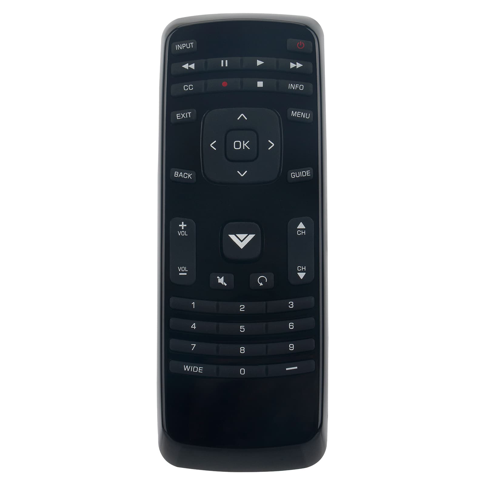 VINABTY - New XRT010 Replaced Remote Fits for Vizio TV E320VT E370VT E420VT E240AR E320AR E420AR E500AR E370VP E420VP E420VSE - Black