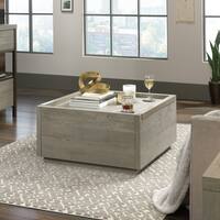 Sauder - Manhattan Gate Coffee Table - Gray - Front_Zoom