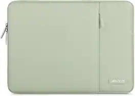 mosiso - Laptop Case 13-13.3 inch Laptop Sleeve Fit with MacBook Air/Pro 13/Pro 14 HP Dell ASUS Lenovo Sleeve Bag with Pocket - Sage Green