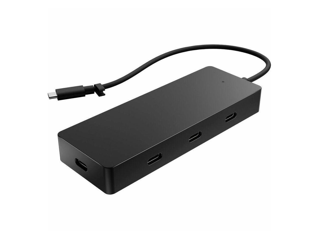 Alt View 5. HP - HP 4K USB-C Multiport Docking Station 6G843A.