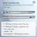 Easy connection with HP. Complete interfaces and unlimited connection possibilities. Ports & Slots: 2*USB Type-A 5Gbps signaling rate, 1*USB Type-C 5Gbps signaling rate, 1*AC smart pin, 1*HDMI 1.4b, 1*Headphone/Microphone combo.