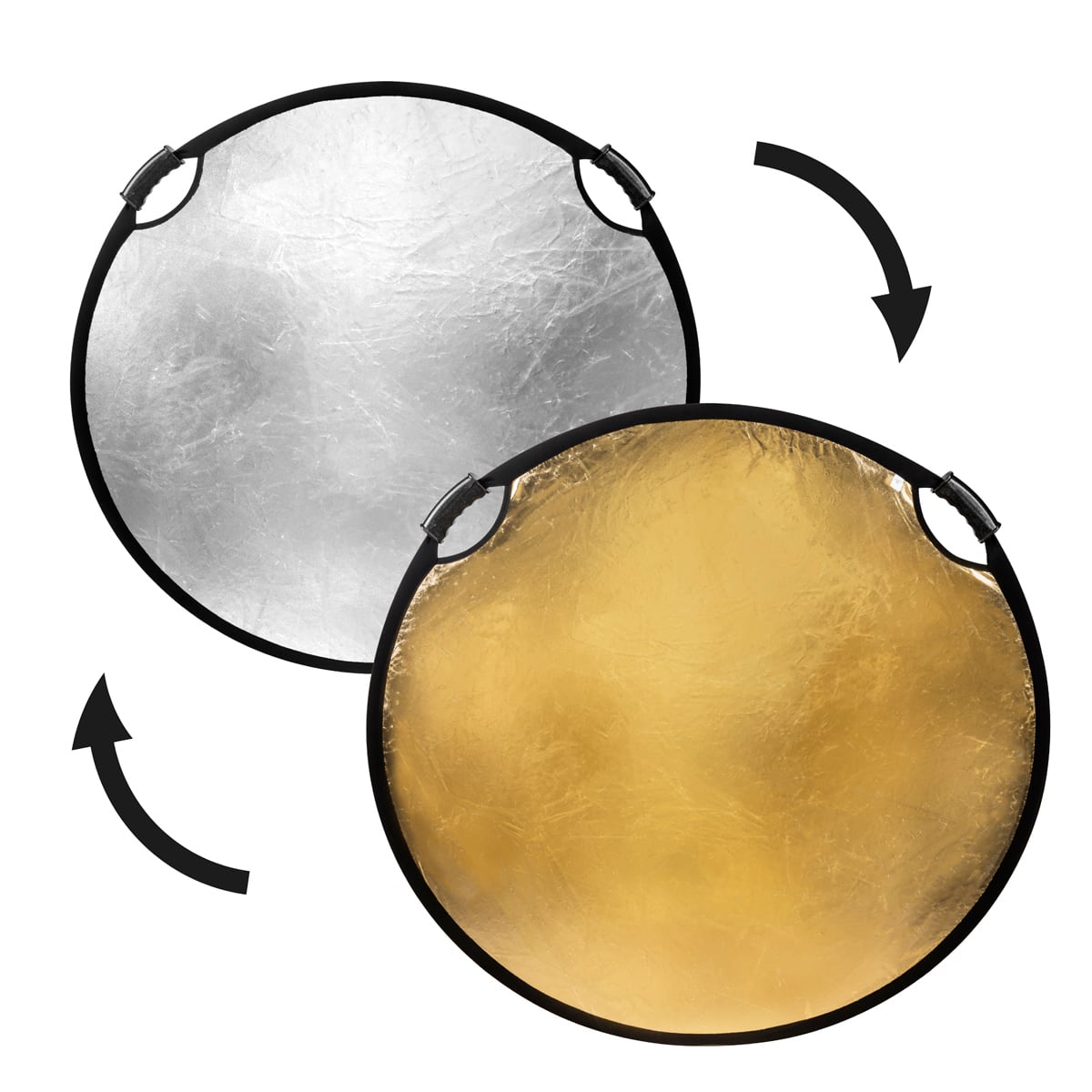 "Glow - Circular Collapsible Reflector with Handles (42"", Gold/Silver)" price history on PriceWatchPro