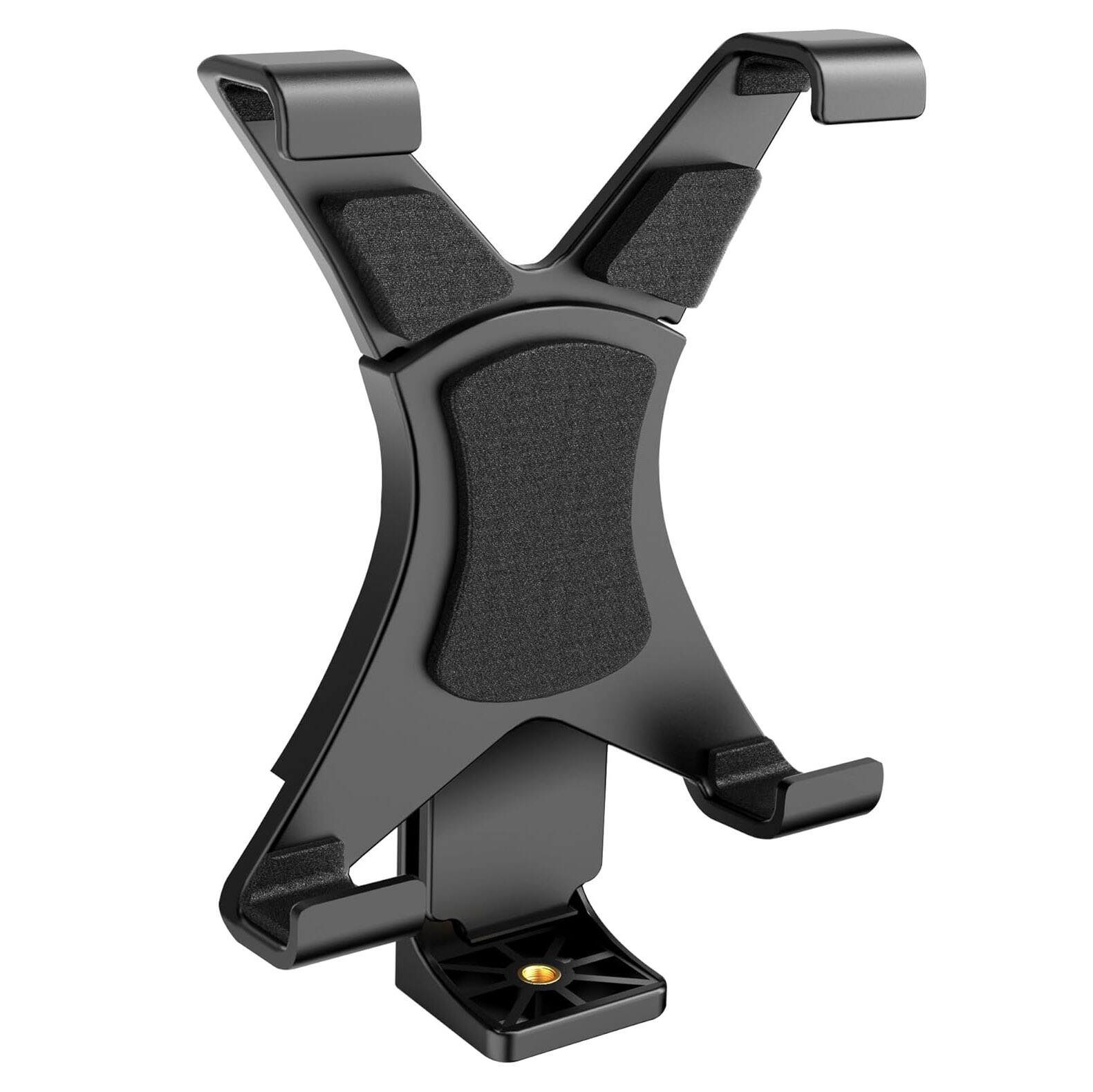 Front. Vivitar - Tablet Cradle for Tripods Ipad Tablet Tripod Mount Adapter Easy Mount Adjustable Size Fist Most Tablets - Black.