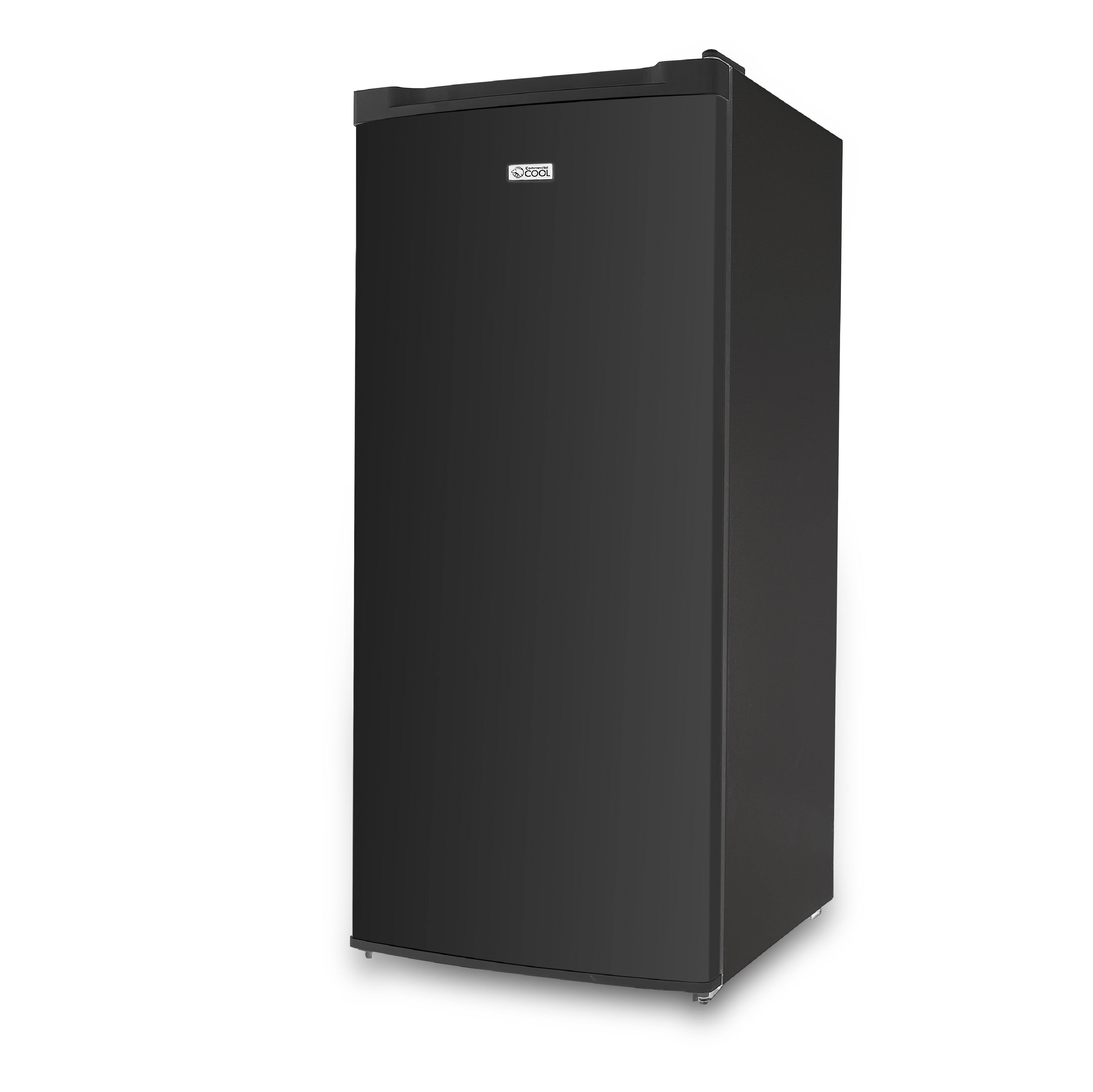 Commercial Cool - 5.0 Cu.Ft. Upright Freezer - Black