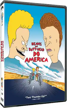 Front. Beavis and Butt-Head Do America - DVD.
