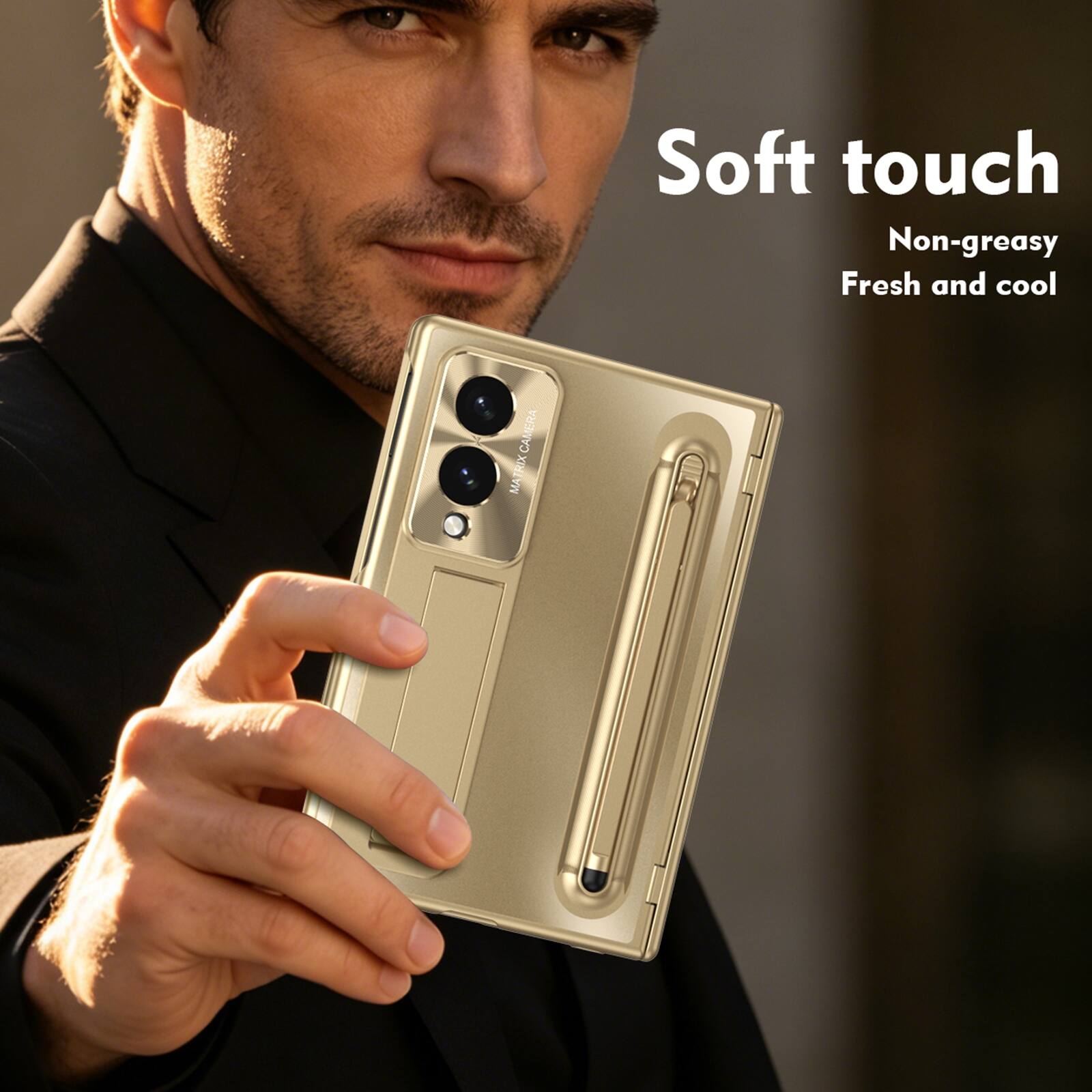 Soft touch  
Non-greasy  
Fresh and cool