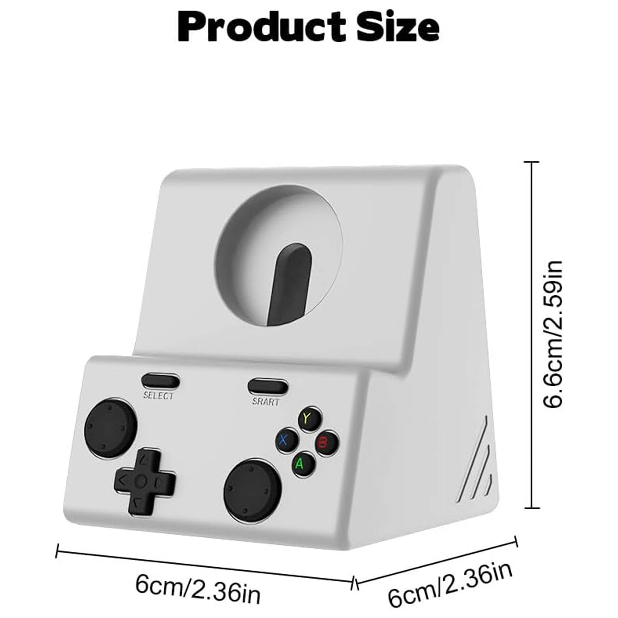 Product Size  
SELECT l START X Y A B  
6.6cm/2.59in  
3  
6cm/2.36in  
6cm/2.36in