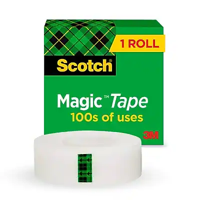 1 Roll Scotch™ Magic Tape
100s of uses
3M