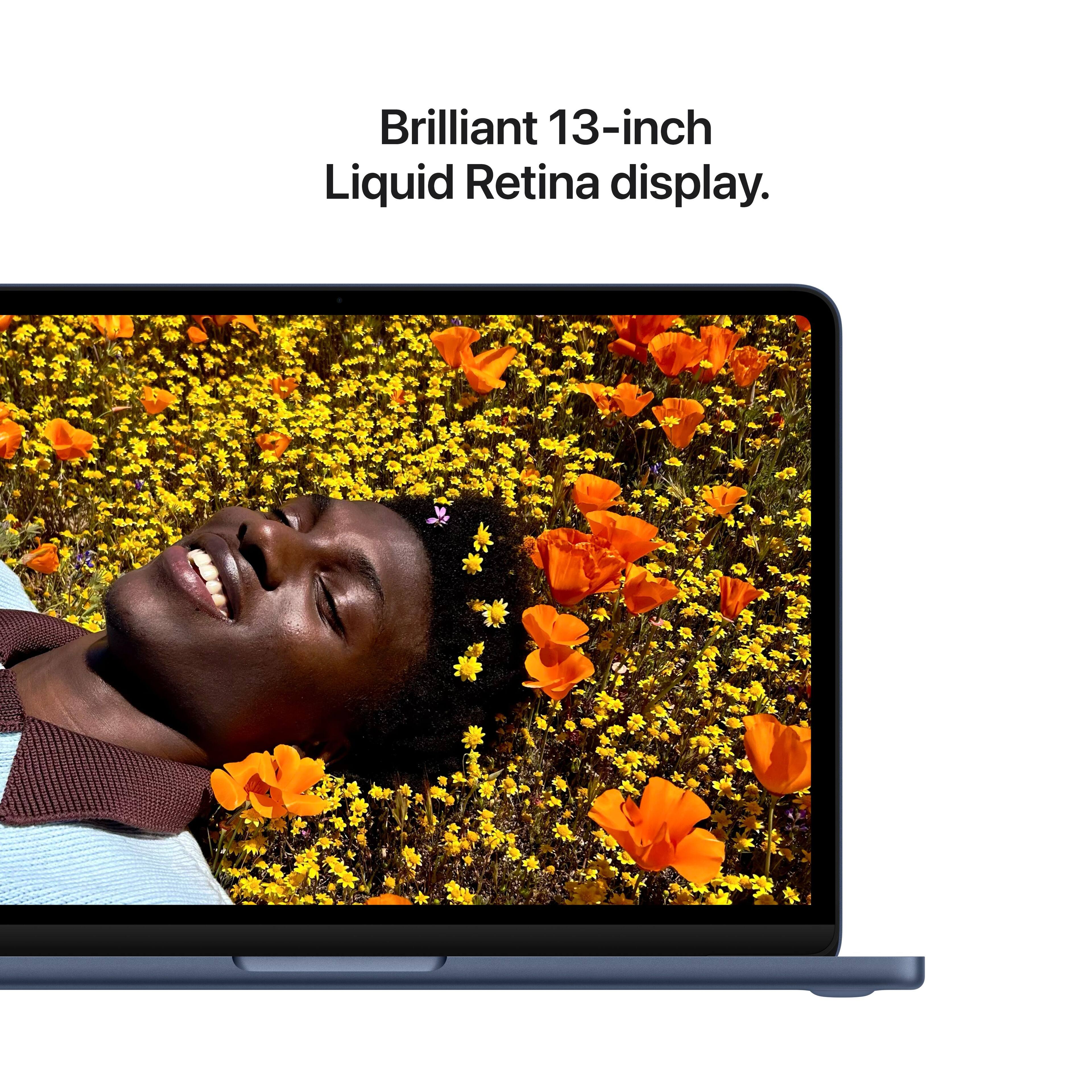 Brilliant 13-inch Liquid Retina display.