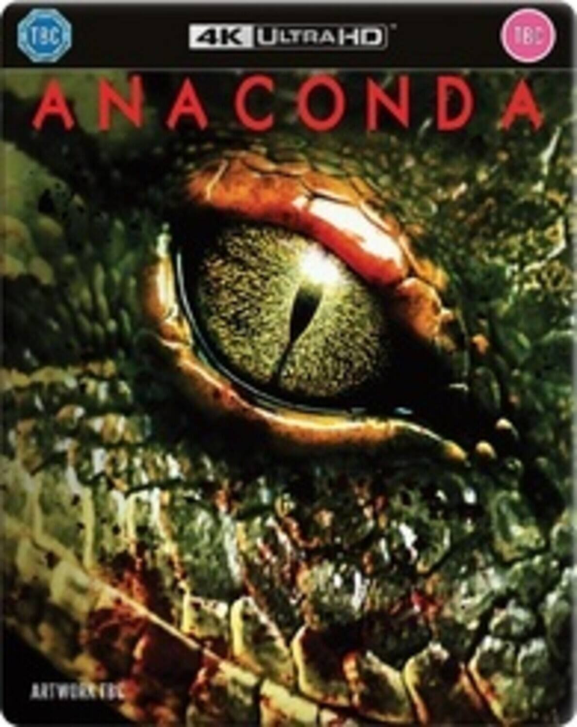 Front. Anaconda (Steelbook)   - 4K Blu-Ray.