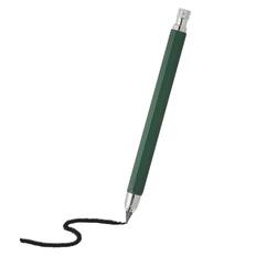 Front. Unique Bargains - 1pc Mech Pencil 5.6mm, Lead Holder Large Metal w/ Sharpener for Drawing, Sketching, Woodworking - Green.