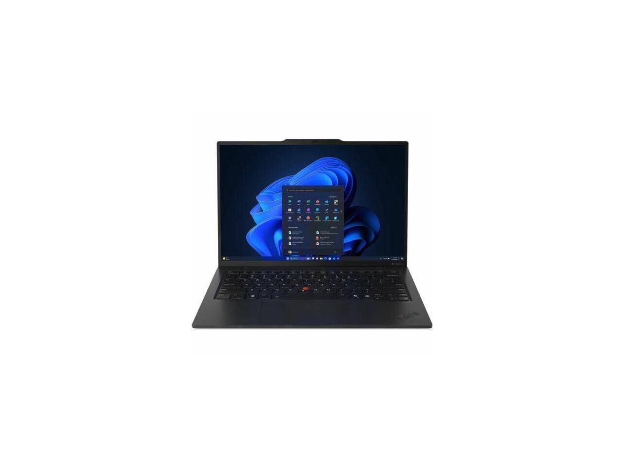 Alt View 7. Lenovo - Lenovo ThinkPad X1 Carbon Gen 13 Aura Edition 21NS0163US 14" Copilot+ PC Ultrabook - 2.8K - 120 Hz - Intel Core Ultra 7 - Black Paint.