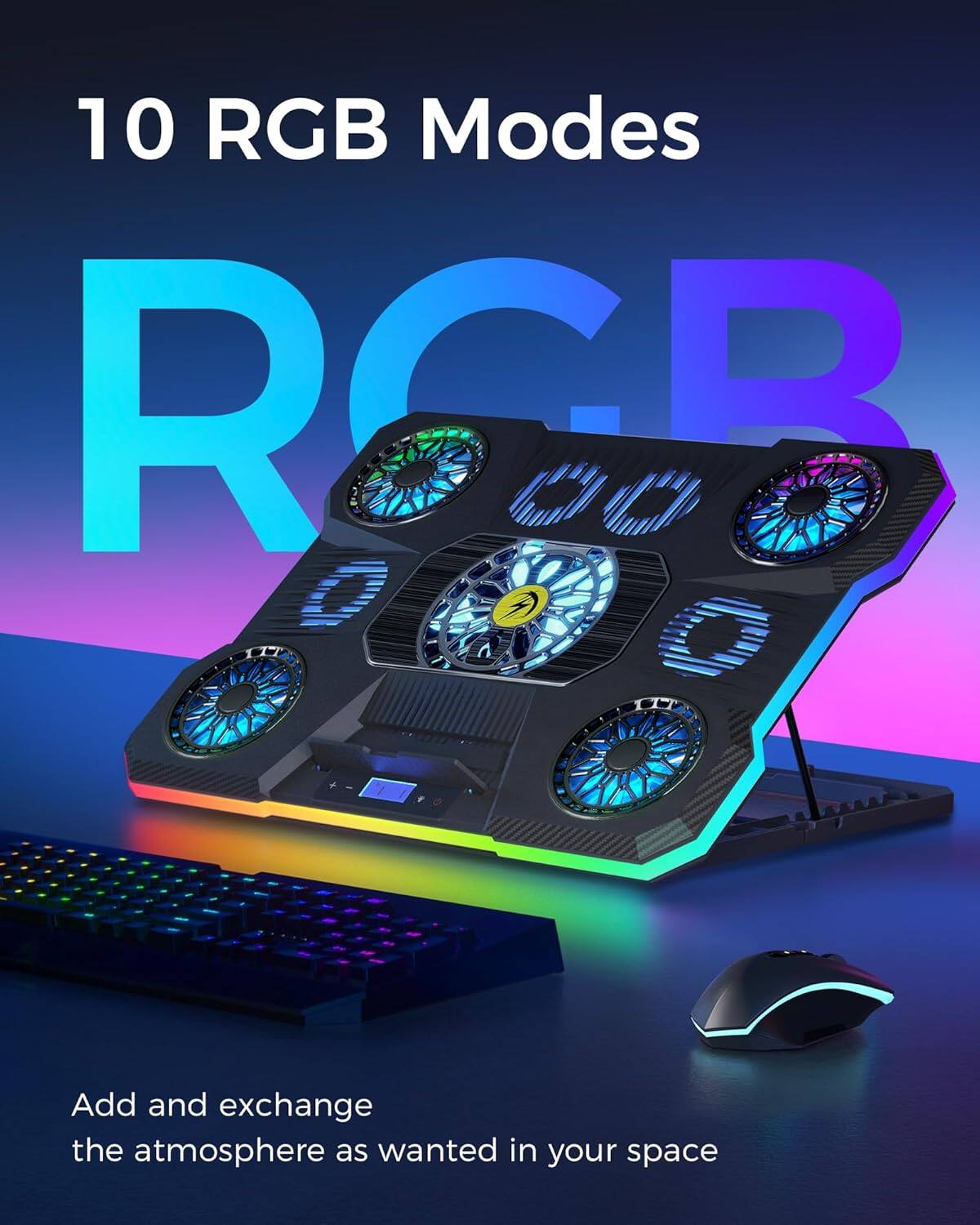 10 RGB Modes

Add and exchange the atmosphere as wanted in your space